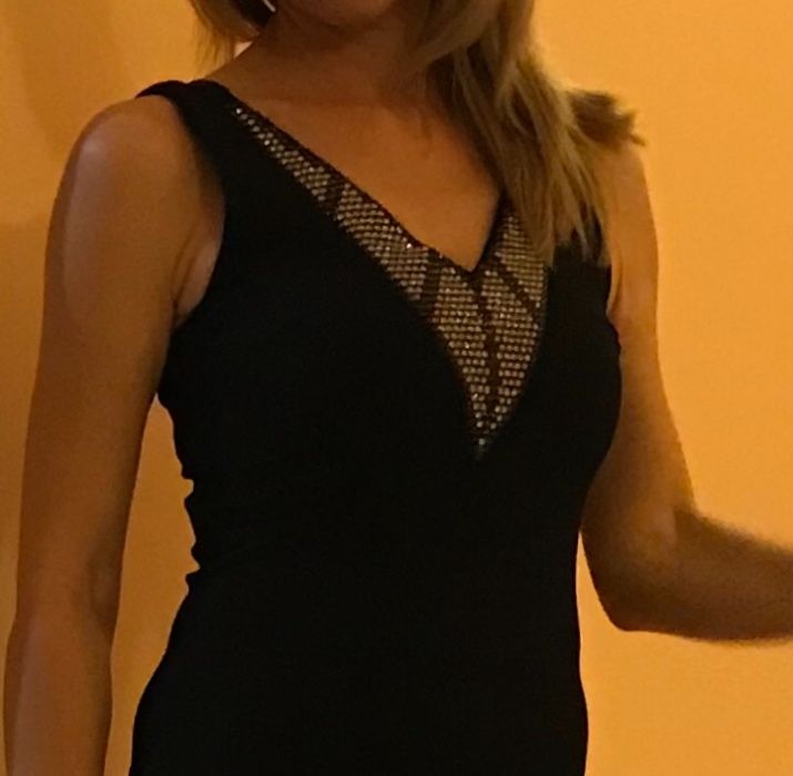 дамска рокля с камъни