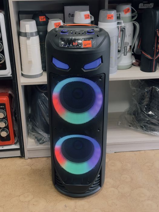 Музыкальные колонки 1-2 микрофона