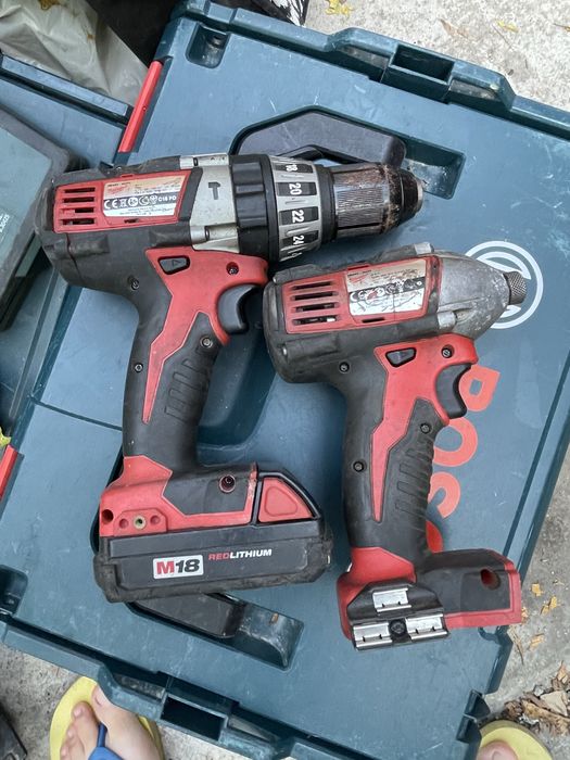 Bormasina Milwaukee 18V impact Acumulator