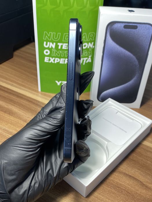 iPhone 15 Pro • 256 GB • Blue Titanium