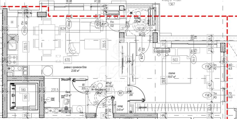 Продава се Двустаен апартамент в София, Младост 4 - 76 кв.м за 2681 €/кв.м - Снимка #1