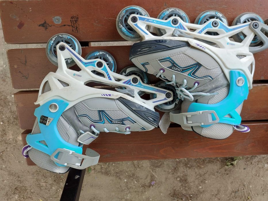 Ролери Oxelo от 32 до 35номер