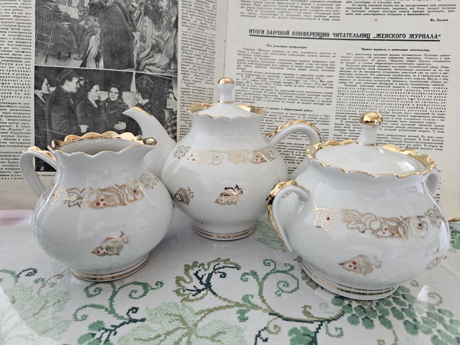 Чайный сервиз, СССР