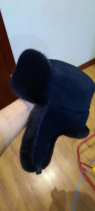 Норковая шапка в отличном состоянии