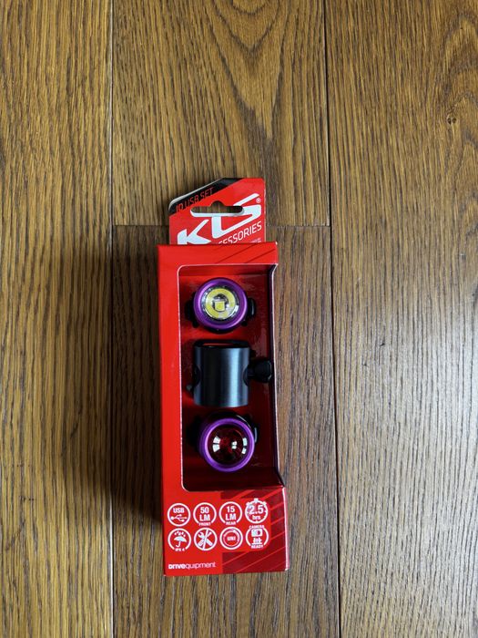 Set lumini bicicleta KLS
