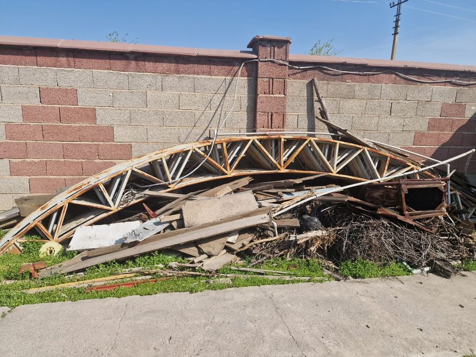 Ферма железная для навеса