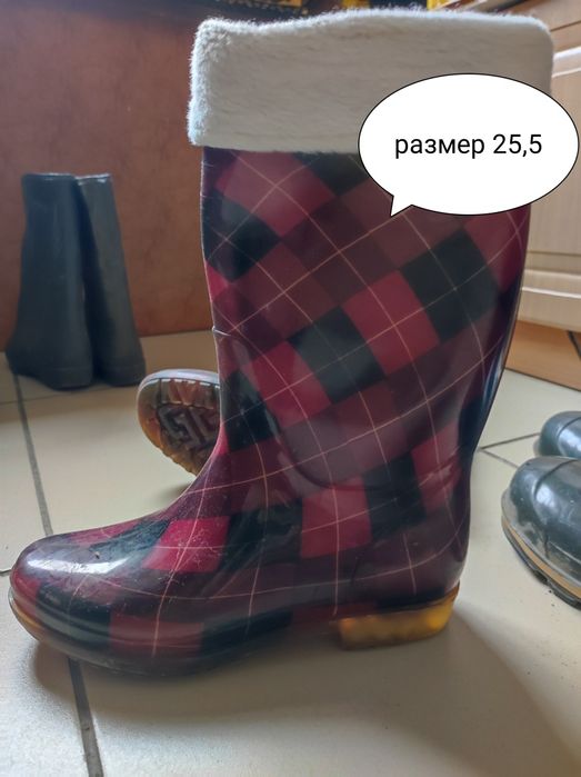 Сапоги резиновые