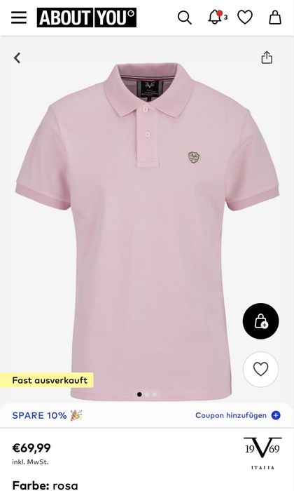 19 V 69 ITALIA by VERSACE / мъжка тениска XXL