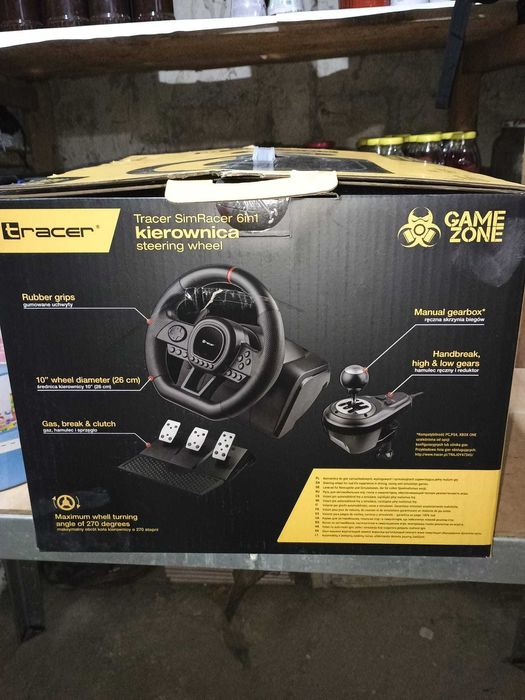 Vand volan cu pedale