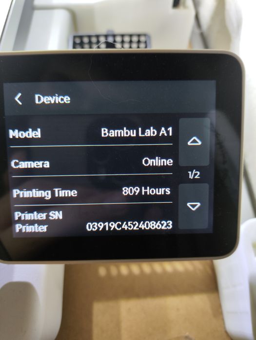 3д принтер Bambu lab A1 Combo - чудесно състояние
