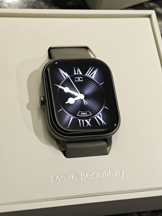 Смартчасовник Amazfit GTS, много запазен
