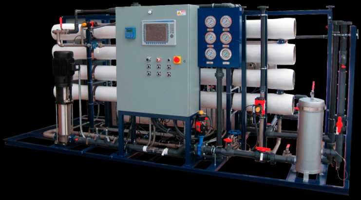 Система обратного осмоса любой производительности для фильтрации воды