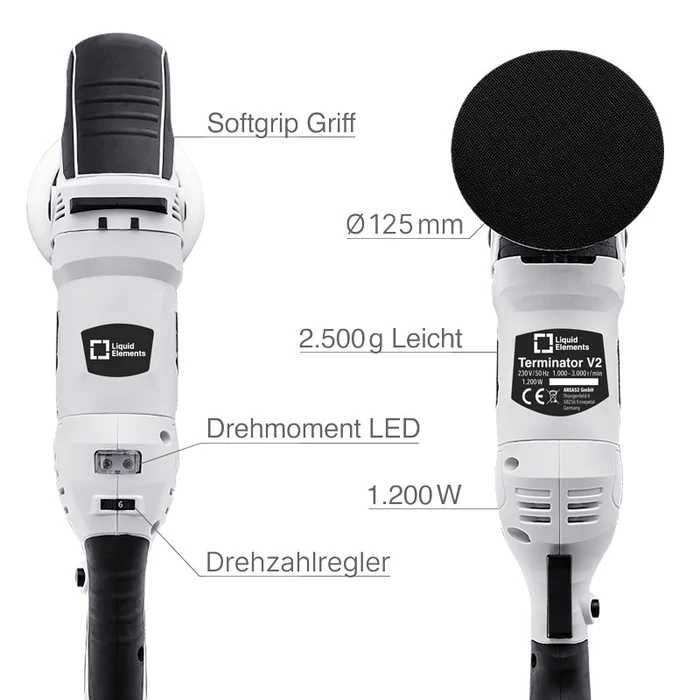 Ротационна полираща машина Liquid Elements „Terminator V2“