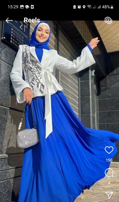 Вечернее нарядное платье