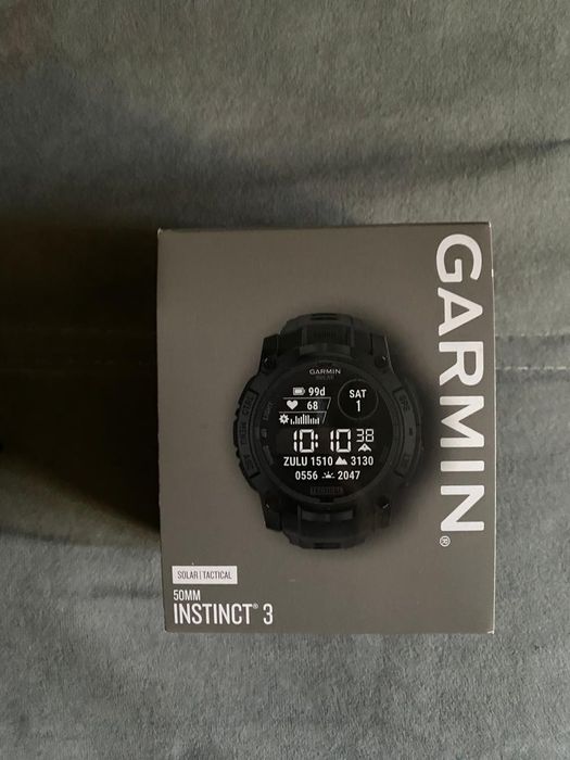 Продам Garmin Instinct 3 Solar Tactical Edition 50 мм — 280 000 ₸