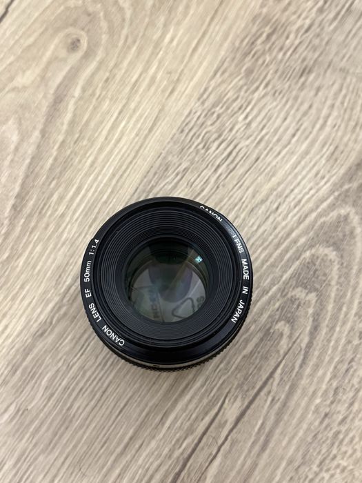 Объектив canon 50 mm ultrasonic