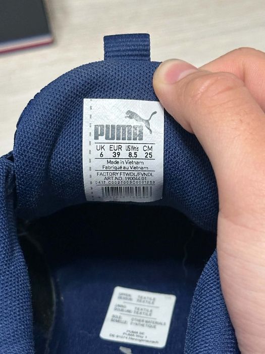 PUMA спортни обувки / маратонки – EU 39, тъмносини
