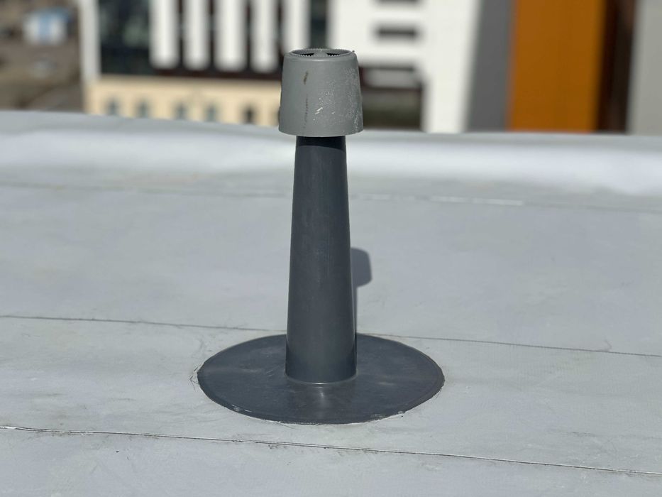 ПВХ аэратор кровельный. Вентиляция, мембрана, рейка прижимная.