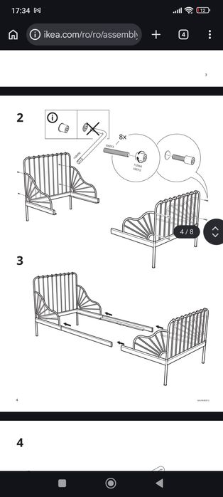 Pat extensibil MINNEN Ikea
Pat exten
PatPat extensibil