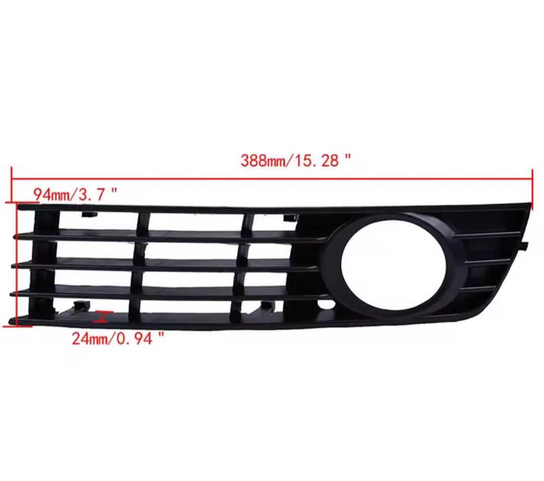 Решетки за халогените в предната броня за Ауди А4 Audi A4 B6