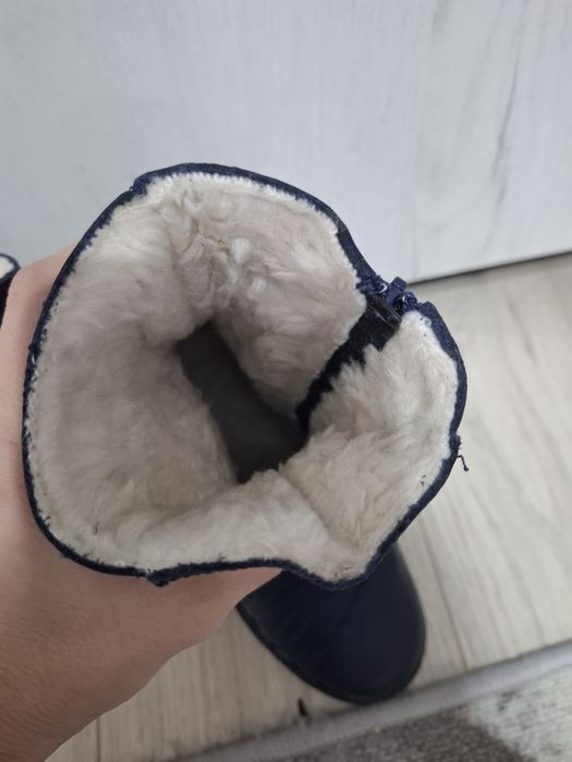 Детски ботуши, естествена кожа