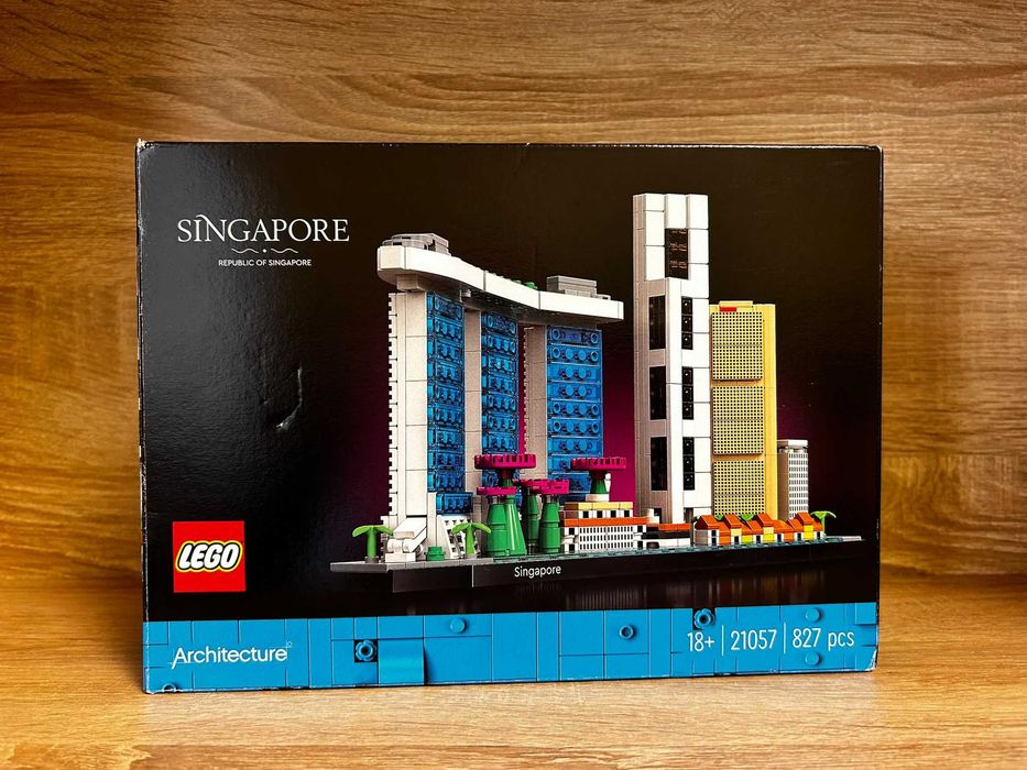 LEGO Architecture Singapore 21057, 827 piese