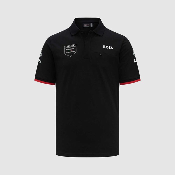 Porsche Motorsport x Boss Team Polo - Оригинална мъжка тениска с яка
