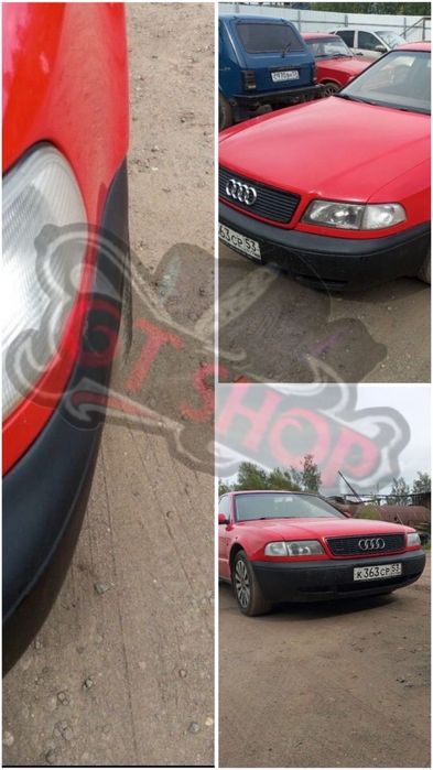 Передний бампер на Audi A8 D2 до рестайлинг