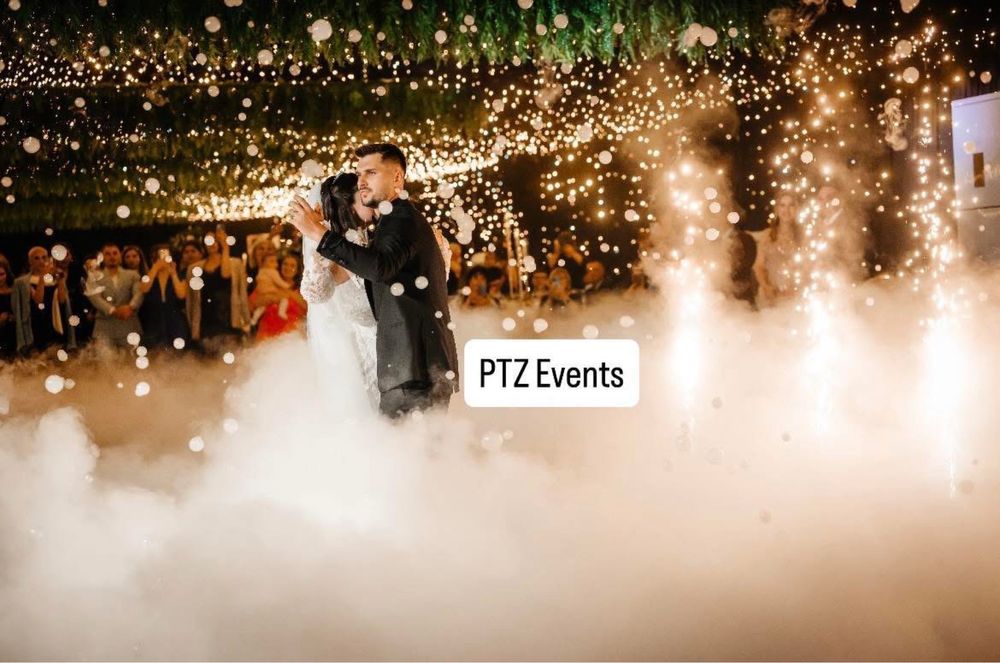 Aranjamente nunta Aranjamente botez baloane fum greu biserica local