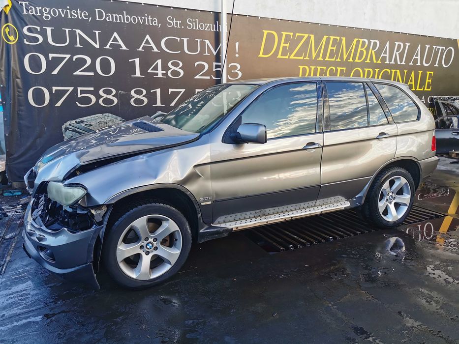 Dezmembrez bmw x5 e53 facelift 218 CP/grup x5/bara fata/capota/fat/