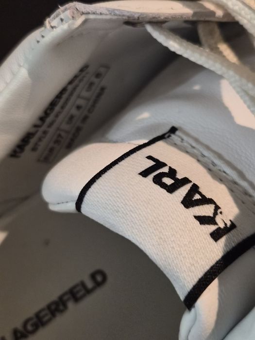 Кожени спортни обувки Karl Lagerfeld