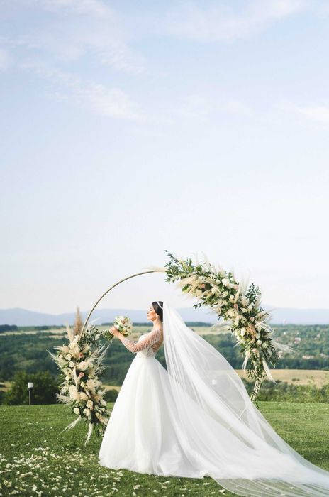 Сватбена рокля - Арети