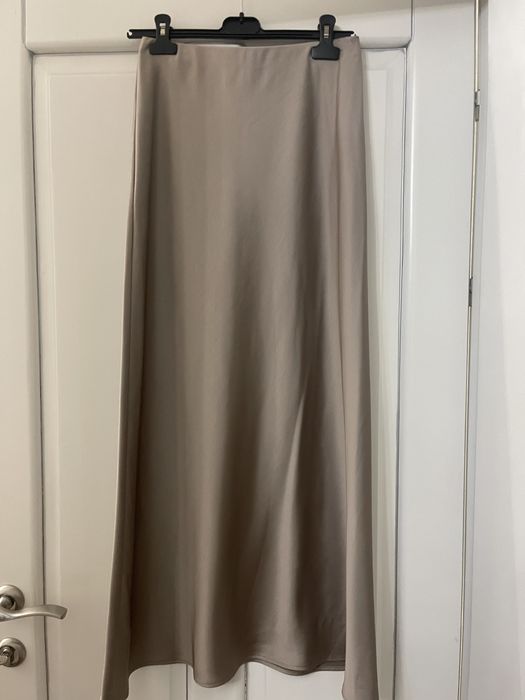 Юбка атлас длина макси