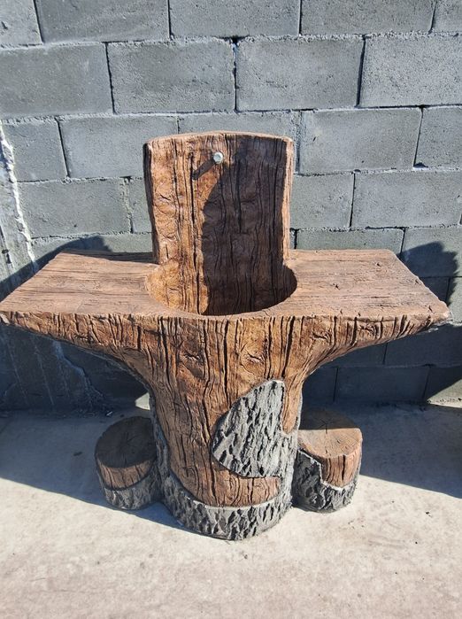 Чешма от щампован бетон