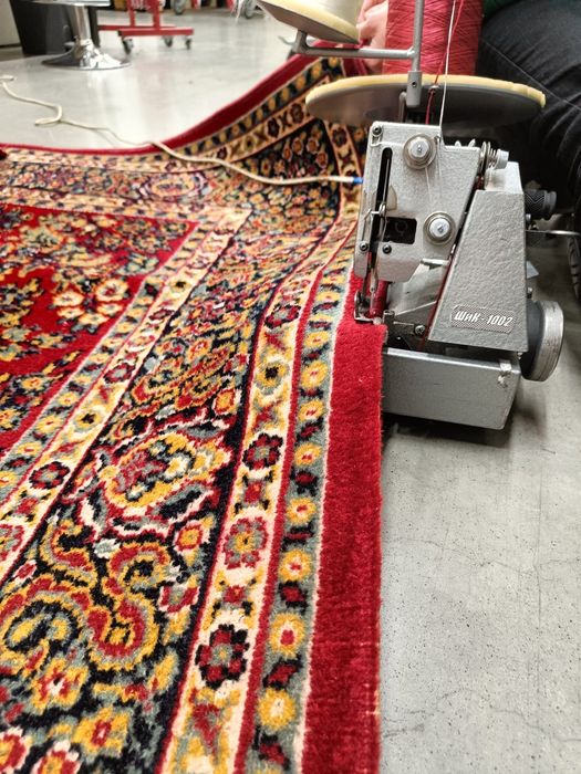 Оверлок, гилам кесиш. Аверлок