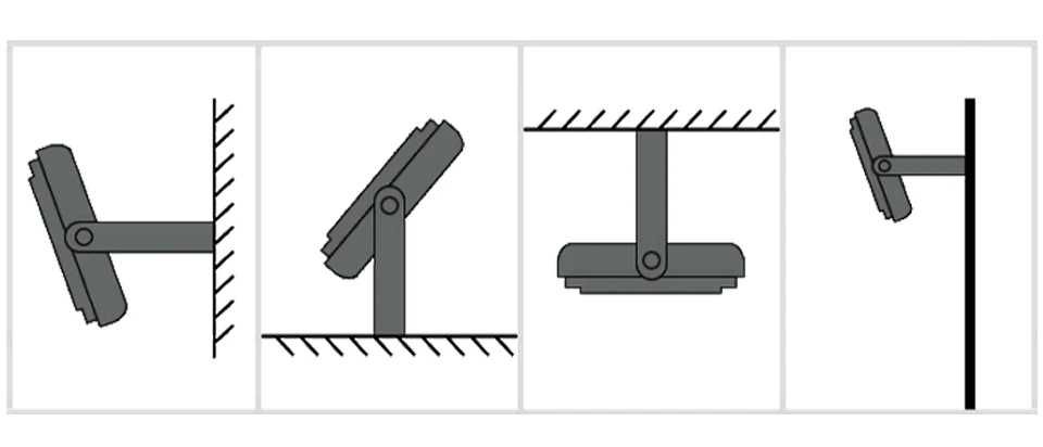 150W LED Прожектор IP65 Водоустойчив AC 220V – Топла Светлина