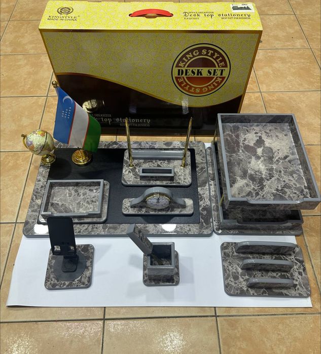 Настольный набор руководителя King Style - Элитный офисный аксессуар
