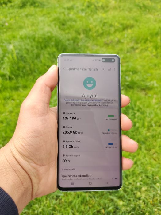 Samsung s10 5g 256tali