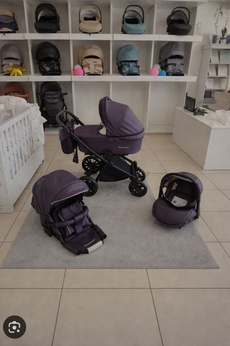 Krausman – Carucior 3 in 1 Rider Soft Purple – Testat ADAC