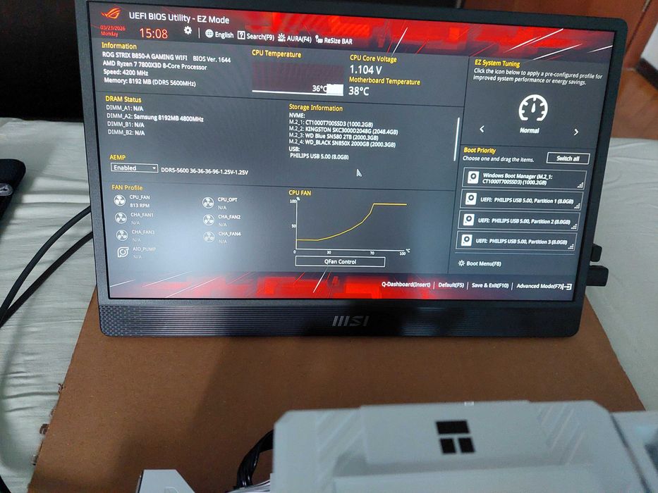 ASUS ROG STRIX B850-A GAMING WIFI +  Thermalright Peerless Assassin 120 Digital White