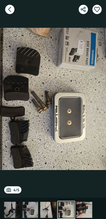 Frane Shimano XT 4 pistoane