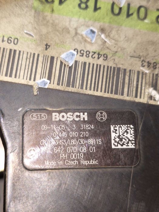 Pompa injectie Mercedes E-Class W212 E350 CDI 2012, Cod: 0445010210
