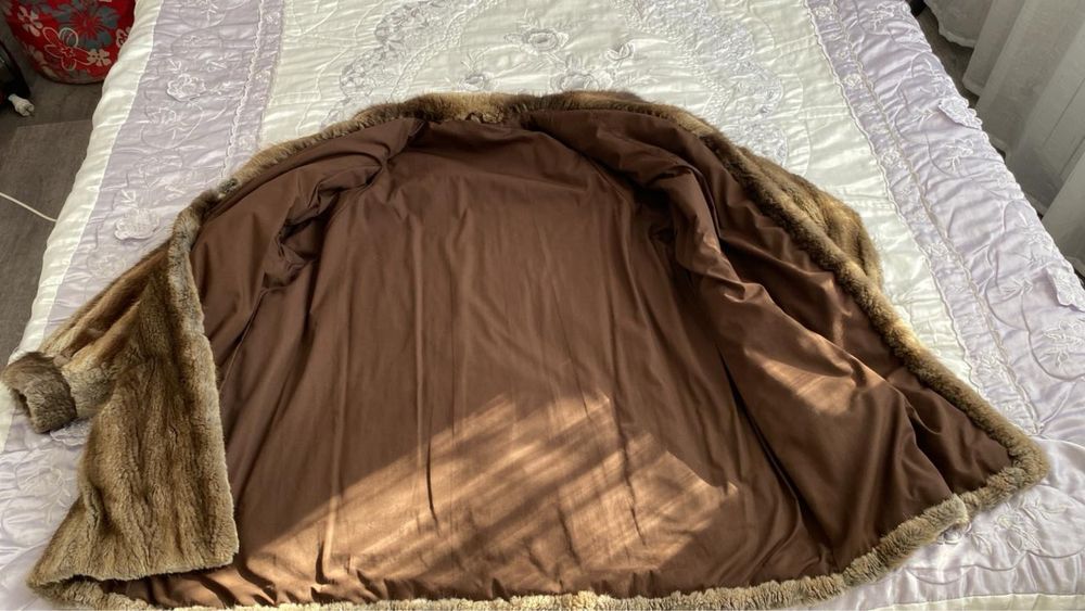 Шуба бобр 50 размер