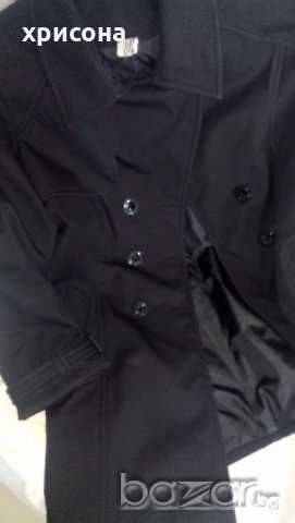 Дамско ново олекотено манто  в черно , 48 номер