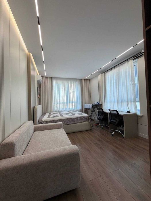 Авторская квартира с зимним садом в ЖК NRG Park, 105 м²