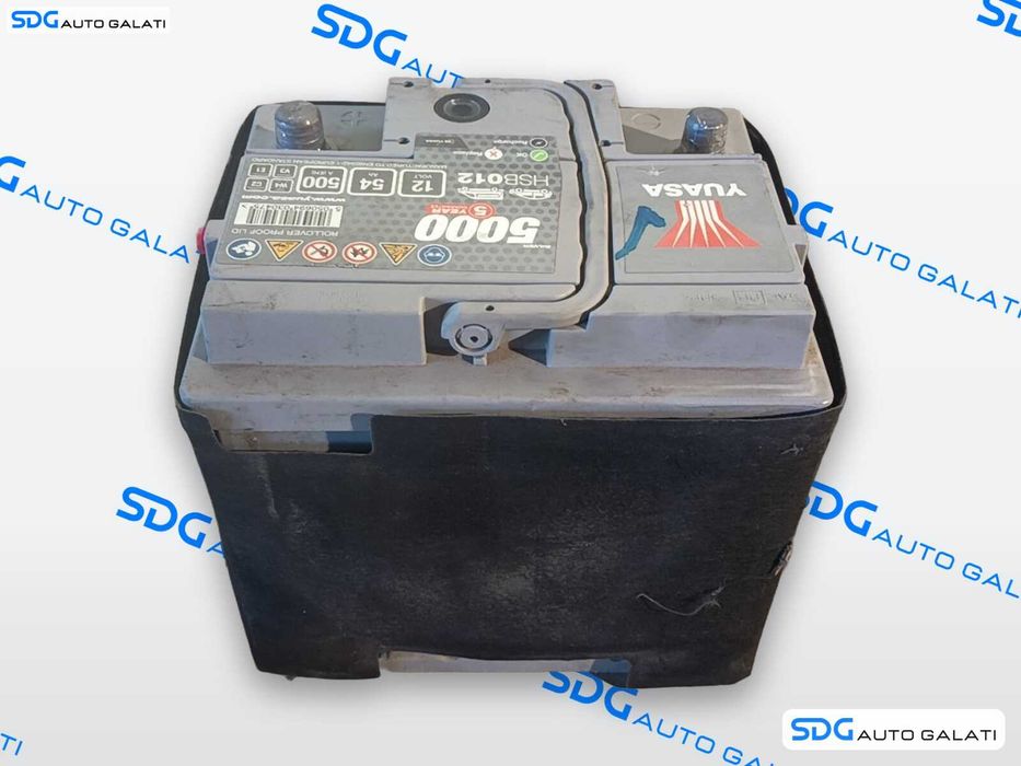 Baterie Acumulator Auto 54Ah 500A Volkswagen Audi Seat Skoda Ford Opel Toyota BMW Mercedes Renault Peugeot Dacia [LN1255]