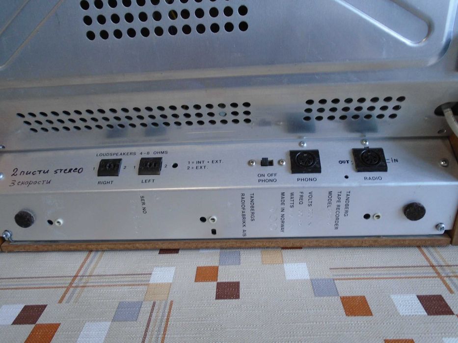 Tandberg 3400x cross field