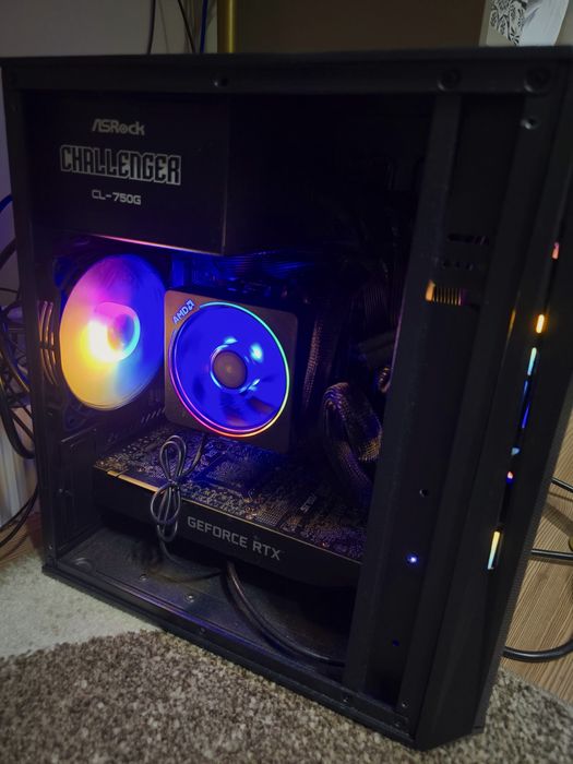 Настолен Компютър RTX 2080 TI, RYZEN 5 5600X, 32 GB RAM, 1 TB NVME SSD