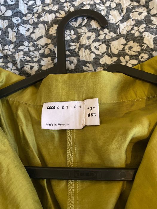 Зелена кроп блуза ASOS- 34 - Made in Marocco