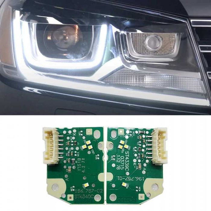 Платка за фар drl/ дневни светлини DRL LED VW Touareg 7P FEIS 2015-